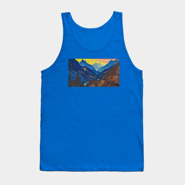 Command of Master by Nicholas Roerich Tank Top by Star Scrunch